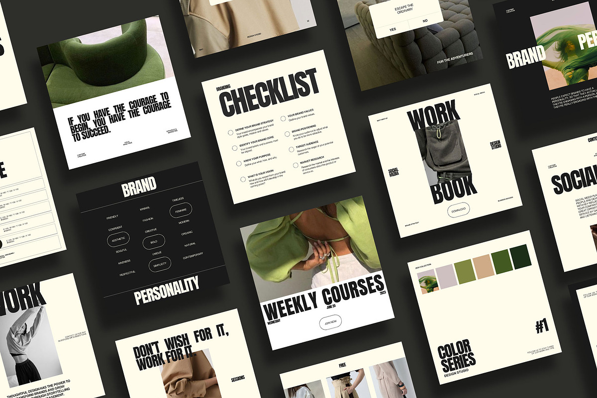 Social Media Branding Coach Bundle, a Social Media Template by Moscovita Studio (Photo 3 of 23)