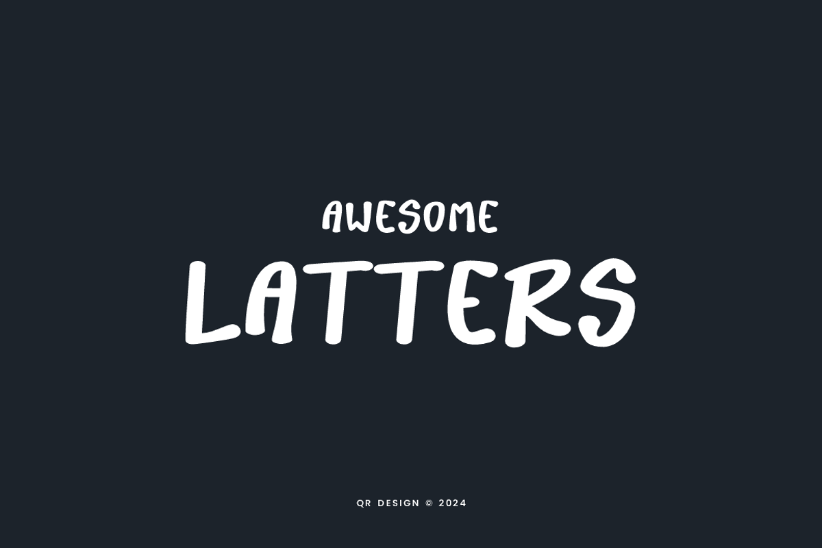 Roshaly - Chalk & Marker Font, a Handwritten Font by QR Design Studio (Photo 2 of 6)
