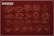 Chinese and Lotus NHD03, a Brush Add-On by Nan'Heidi (Thumbnail 3 of 8)