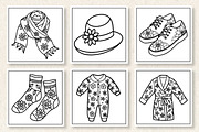 Cozy Fashion Vibes Coloring Book, an Arts & Entertainment Photo by Wow Magic (Thumbnail 3 of 3)