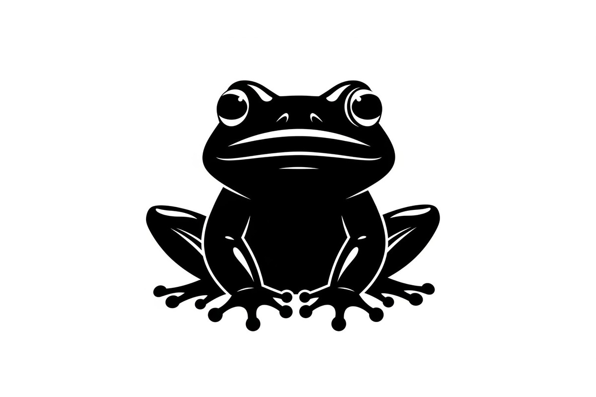 Frog Silhouette Vector Bundle, an Illustration by jahid234 (Photo 11 of 46)