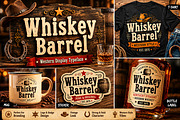 Whiskey Barrel, a Serif Font by Wow Magic (Thumbnail 6 of 6)