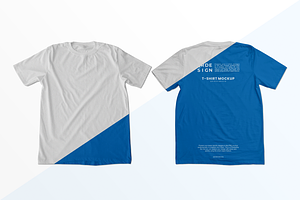 Front & Back T-Shirt Mockup