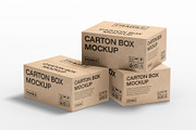 Carton Box Mockup, a Packaging Mockup by SLAB! Design (Thumbnail 8 of 8)