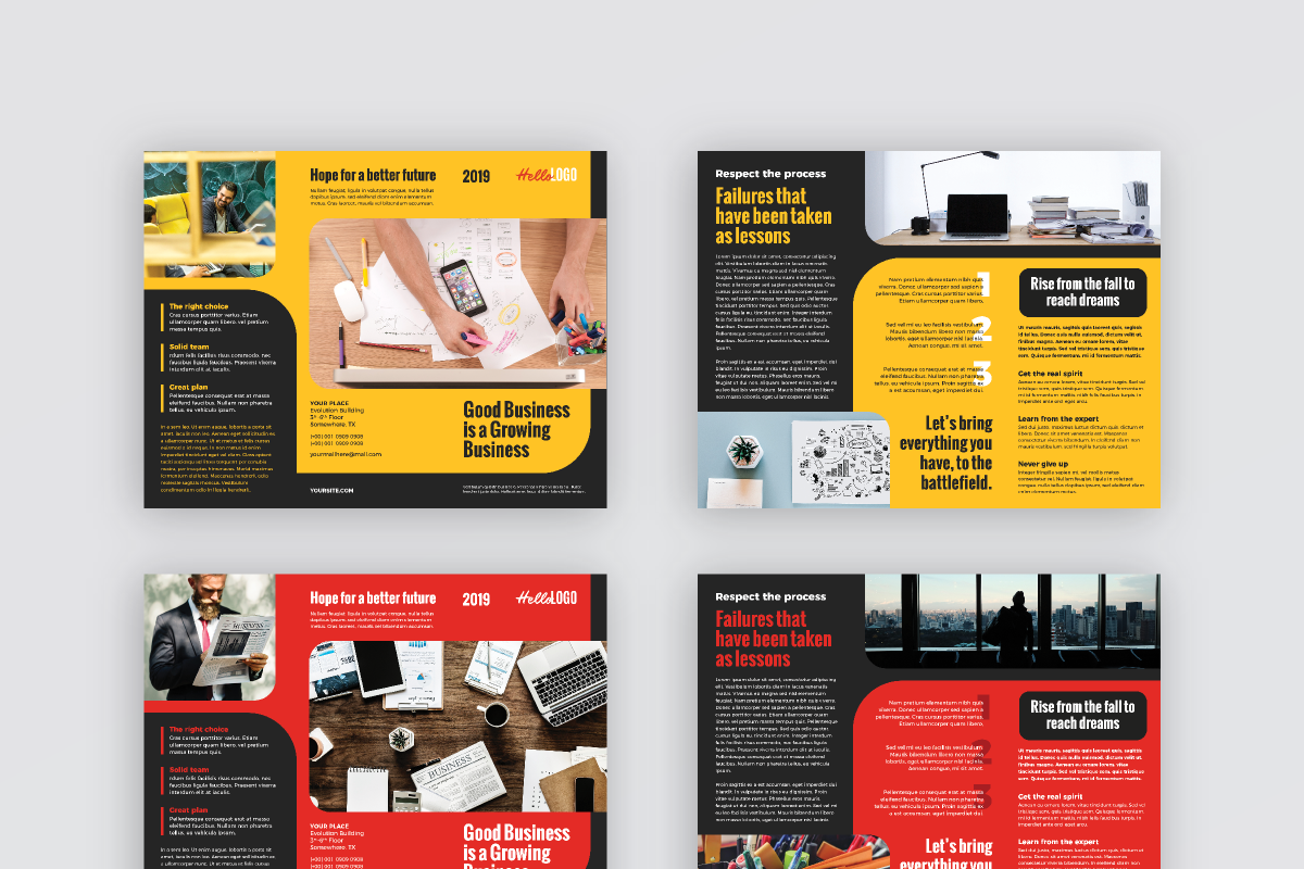 Trifold Brochure, a Brochure Template by graphicalcium (Photo 4 of 4)