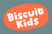 Biskuit Kids - tasty and chewy!, a Font by pizzadudedotdk (Thumbnail 1 of 5)