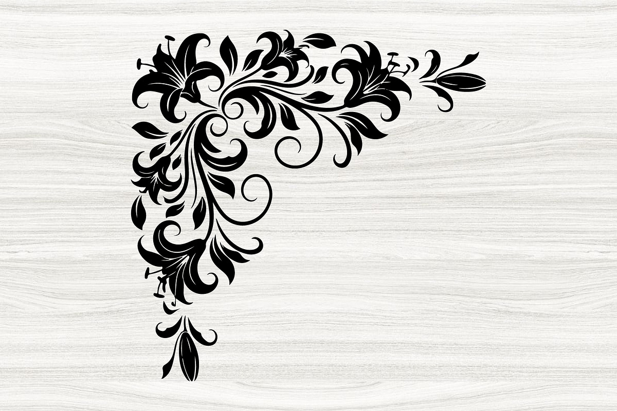 50 Floral Frame & Wreath Bundle, an Illustration by BIPLOB EXPERT (Photo 4 of 4)