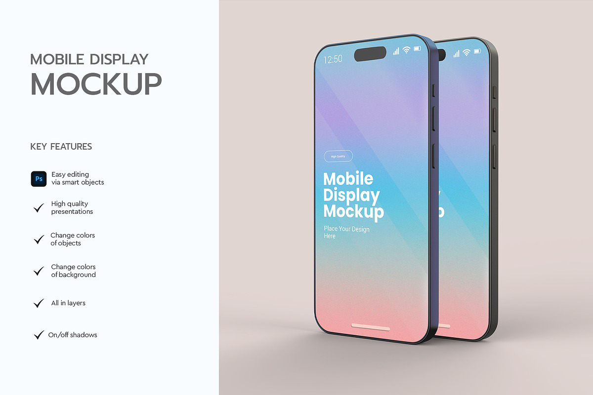 Mobile Display Mockup