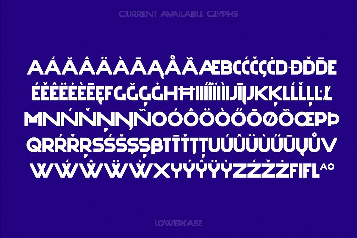 Deckard Typeface preview 3
