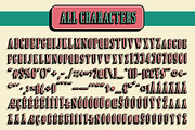 Aguero Serif Rounded 3D, a Serif Font by Craft Supply Co. (Thumbnail 8 of 8)