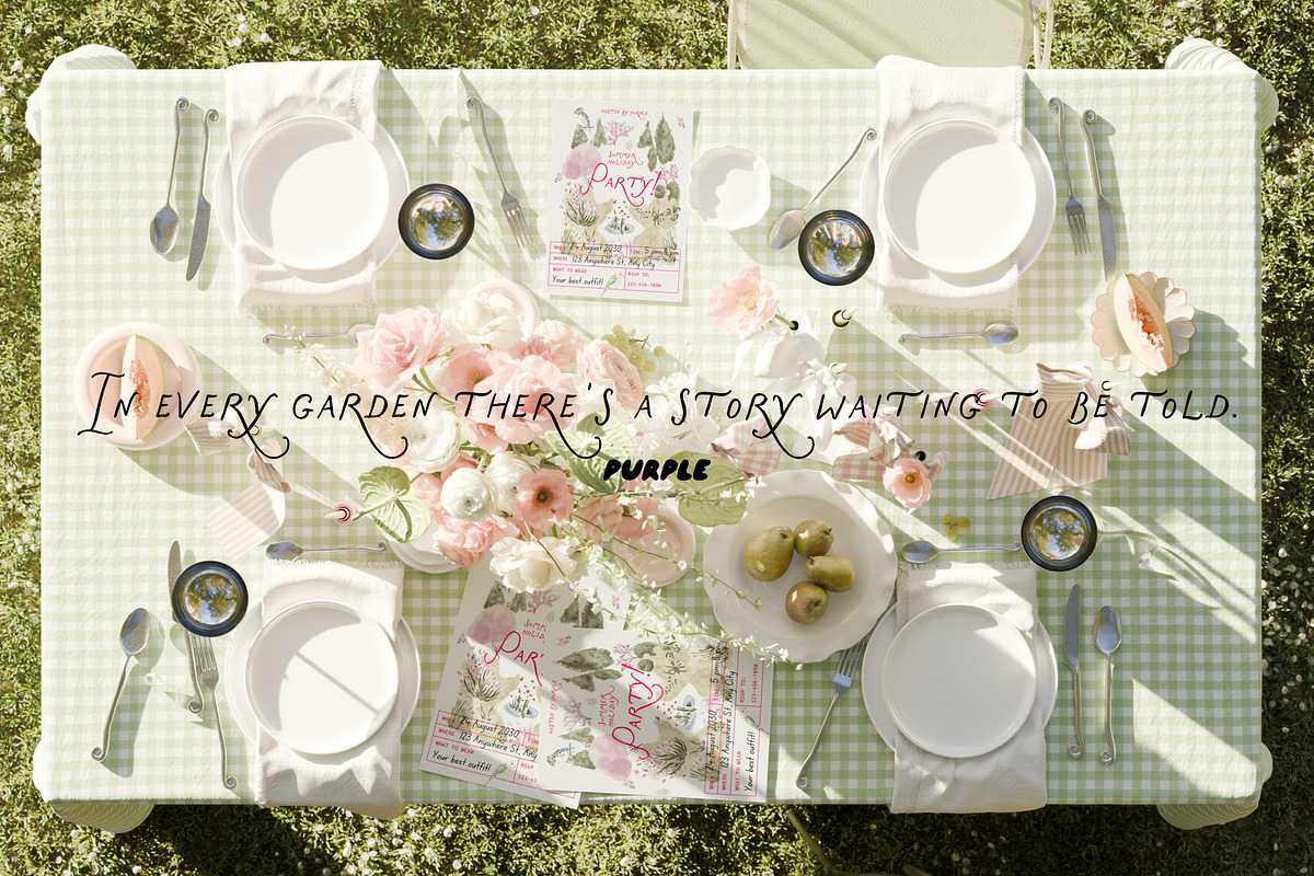 Eden Garden: Watercolor Clipart, an Object Graphic by Purple (Photo 2 of 11)