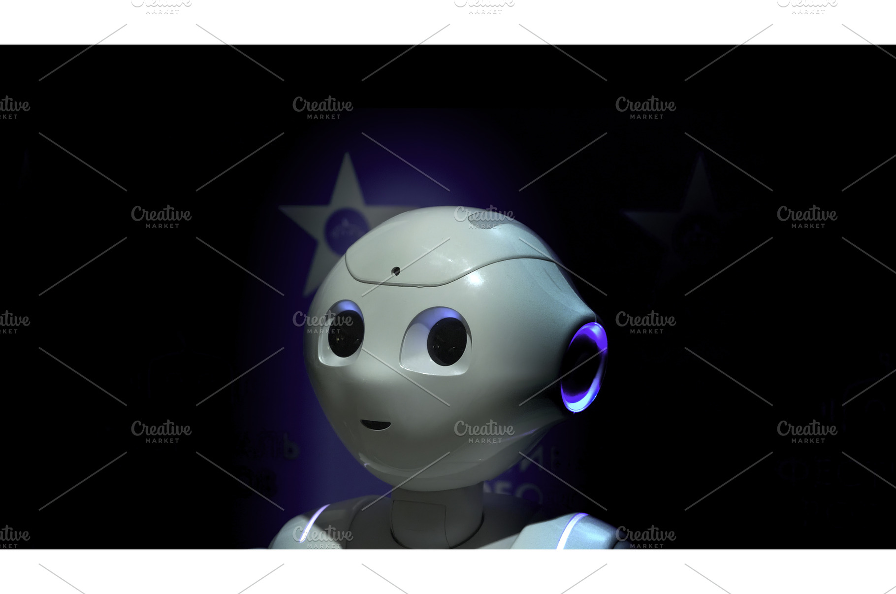 Robot with artificial intelligence, a Technology Photo by Media Whale Stock