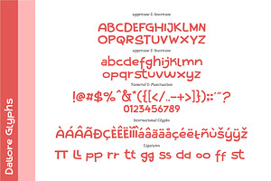 Dallore - Display Font