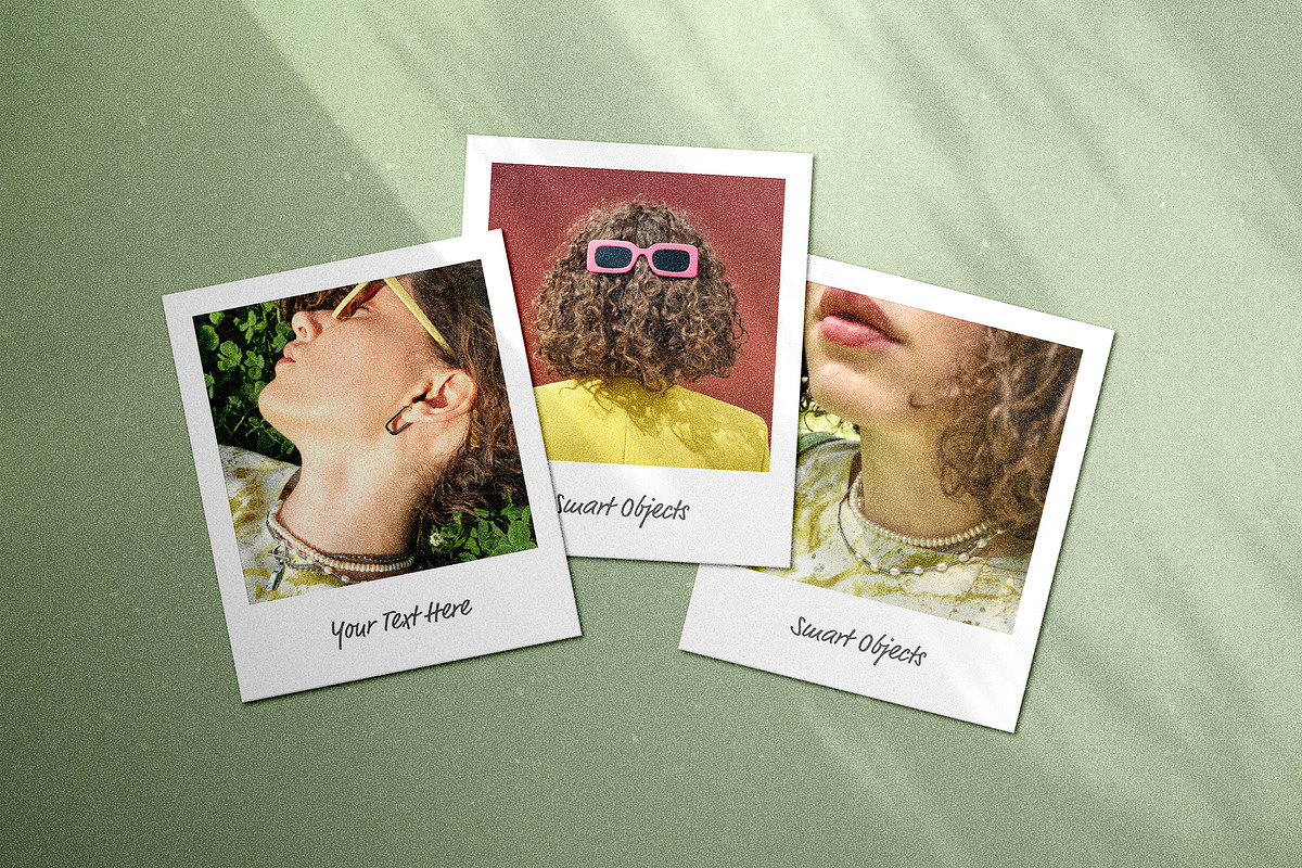 Polaroid Instant Picture Mockups, a Pens & Pencil Mockup by Design Squad (Photo 9 of 11)