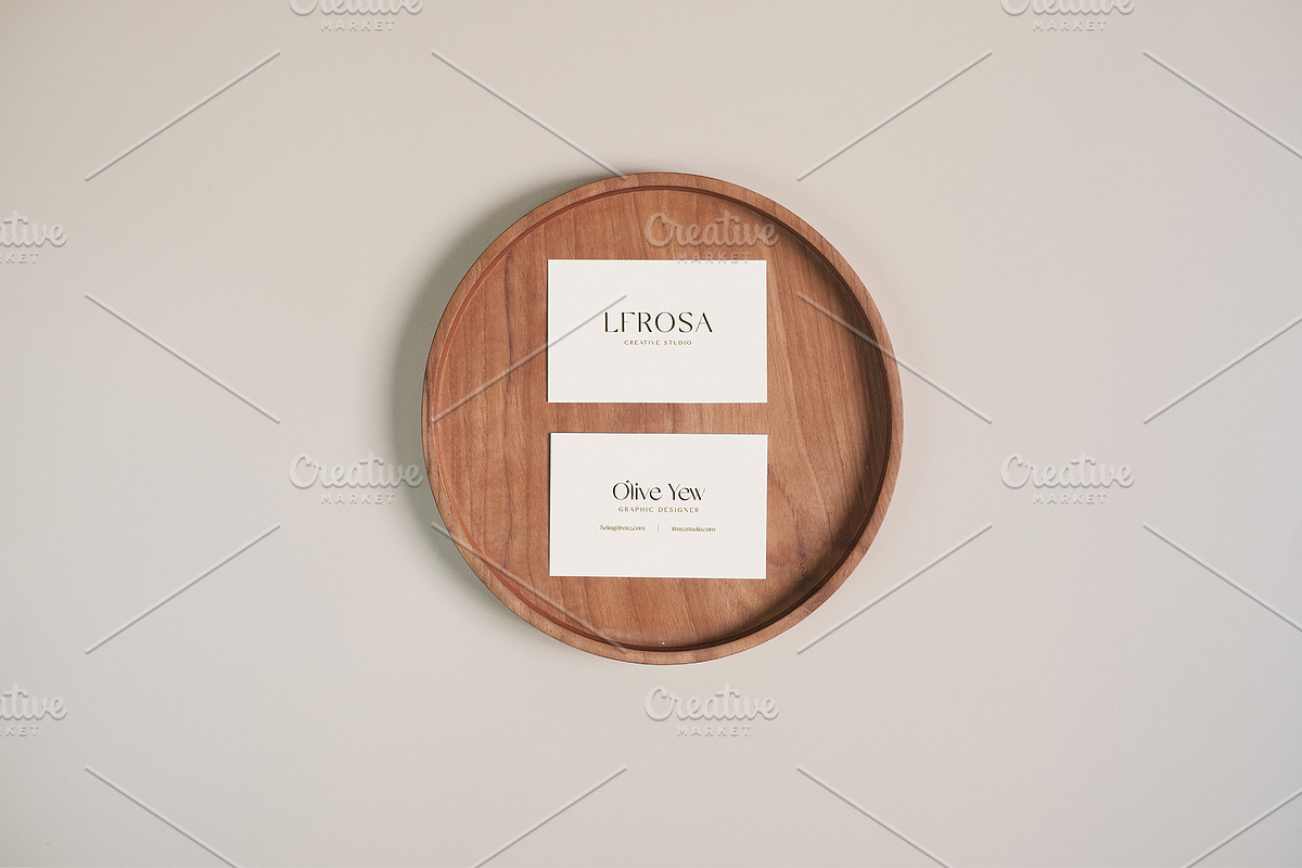 Lfrosa - Business Card Mockups, a Mockup by notgreystudio (Photo 8 of 8)