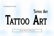 Tattoo Art, a Slab Serif Font by Wow Magic (Thumbnail 1 of 3)