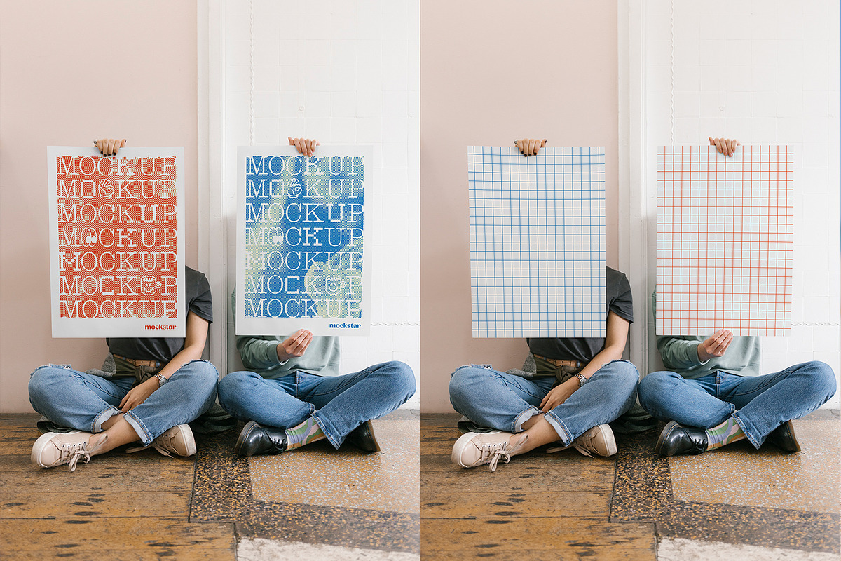 Everydays Poster Set Mockup 02, a Mockup by mockstar (Photo 2 of 2)