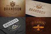 280 Outdoor logos and badges, a Branding & Logo Template by Vasya Kobelev (Thumbnail 23 of 83)