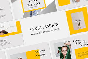 Lexki - Fashion Powerpoint Template