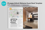 Airbnb Guest Book Canva template, a Templates & Theme by DeLaGranSiete (Thumbnail 3 of 12)