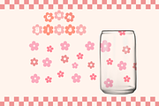 Retro Flower Display Font + Bonus, a Handwritten Font by Babymimiart (Thumbnail 5 of 10)