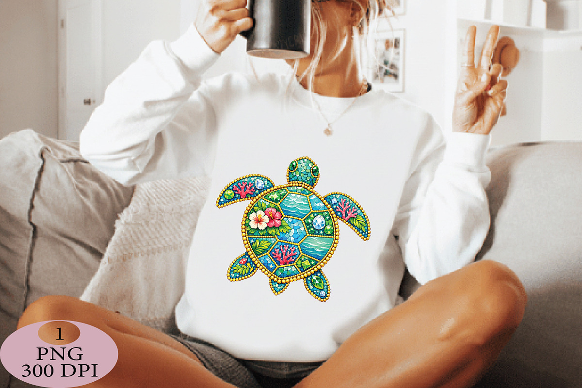 Sea Turtle PNG, an Illustration by Daily.Designs (Photo 3 of 5)