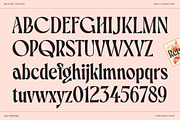 Belvare - Retro Aesthetic Serif, a Serif Font by CCS Type (Thumbnail 20 of 22)
