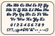 Klite - Retro Script, a Script Font by Graptail (Thumbnail 10 of 10)