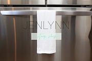 White Kitchen Towel Mockup #6 PSD, a Product Mockup by JENLYNN Stock Shop (Thumbnail 2 of 2)
