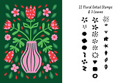 Cut Out Florals for Procreate, a Brush Add-On by Pencil Twist (Thumbnail 4 of 10)
