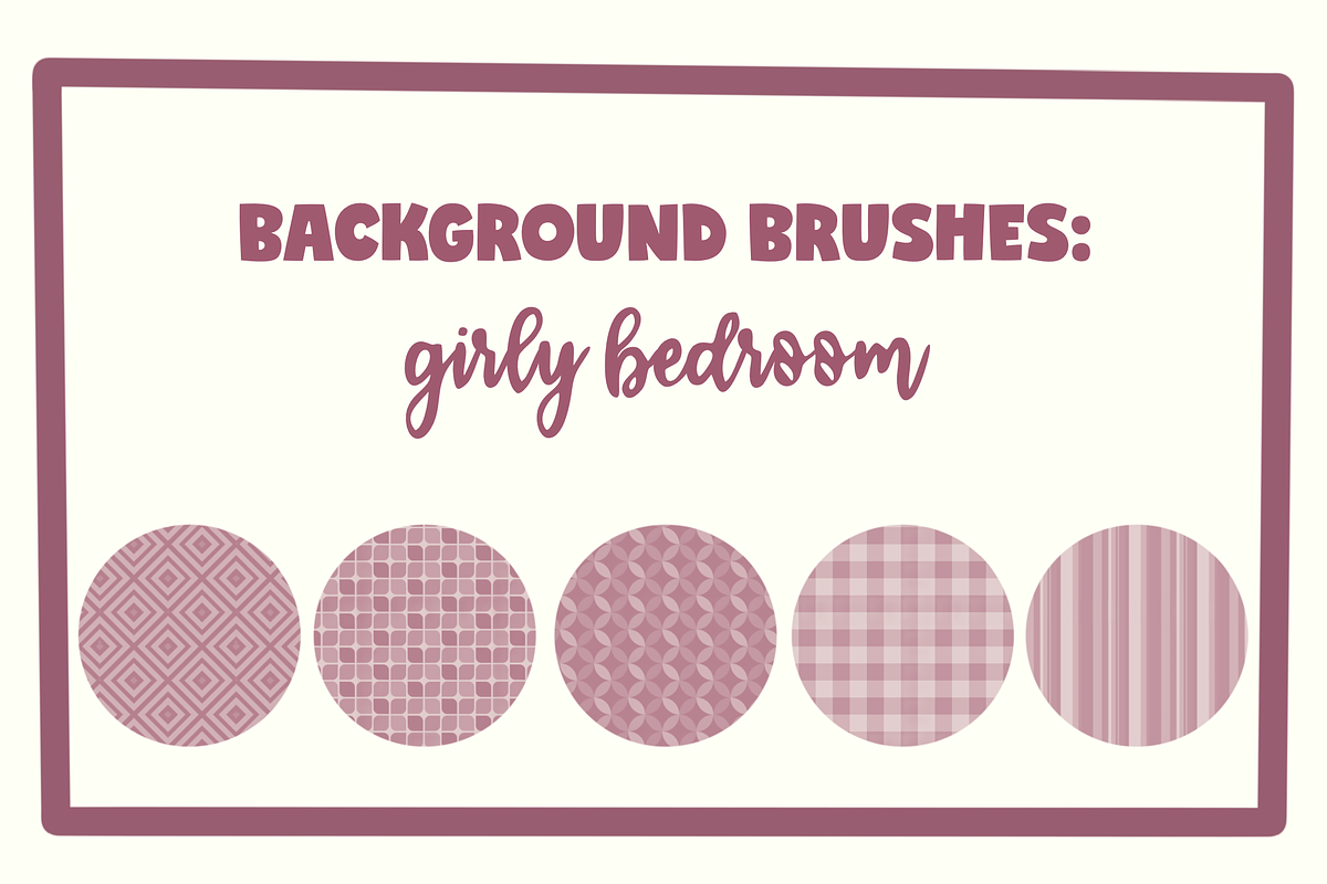 Cute Girly Brushes for Procreate, a Brush Add-On by AnniaArt (Photo 7 of 9)