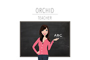 Teacher Portrait Creator | Clip Art, an Education Illustration by Lauren Lesley Studio (Thumbnail 22 of 33)