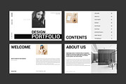 Design Portfolio Presentation, a Presentation Template by E-Type (Thumbnail 2 of 5)
