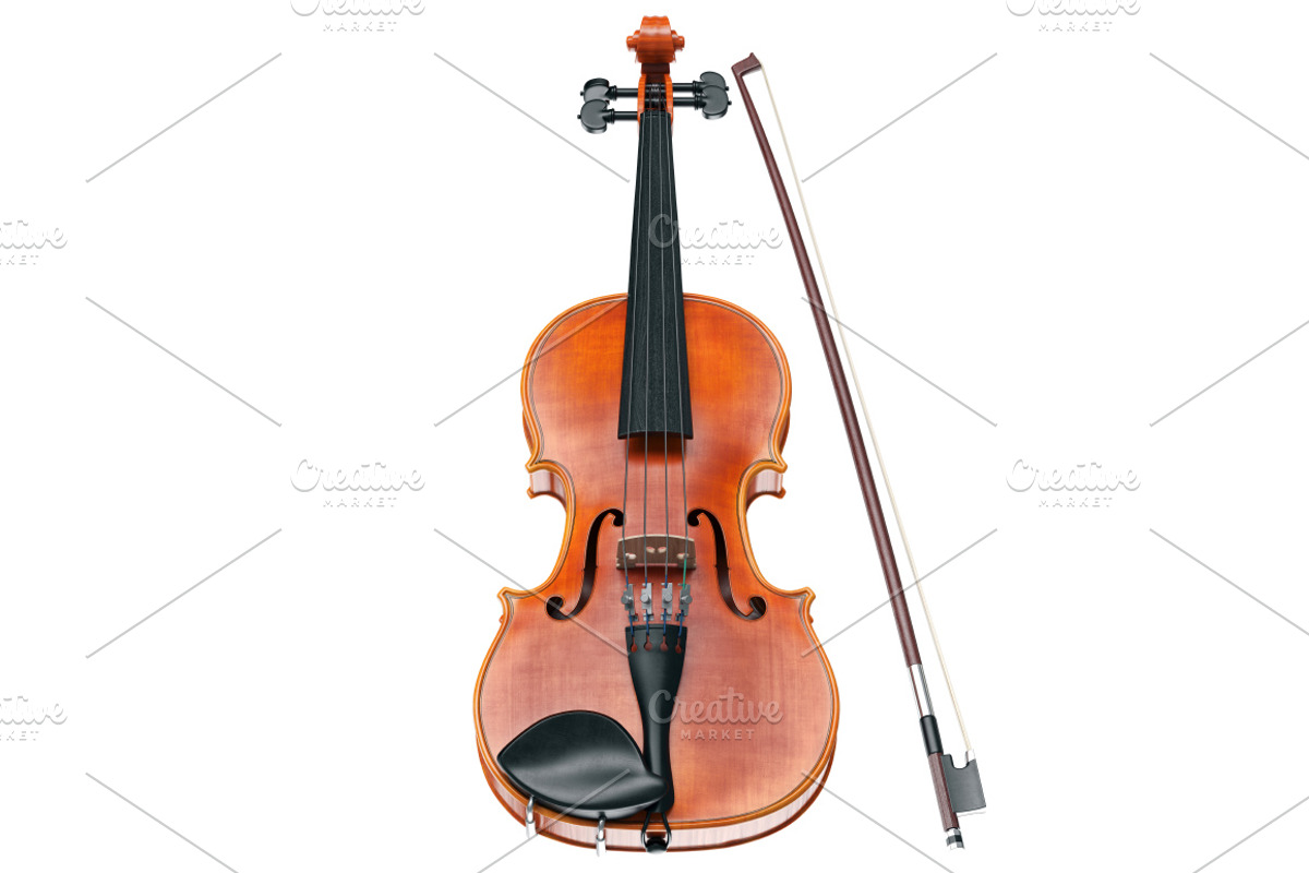 Violin musical equipment, set, an Object Graphic by ARTYuSTUDIO (Photo 7 of 14)