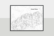 Contour Mapping II - North America, a Pattern Graphic by Hello Mart (Thumbnail 10 of 15)
