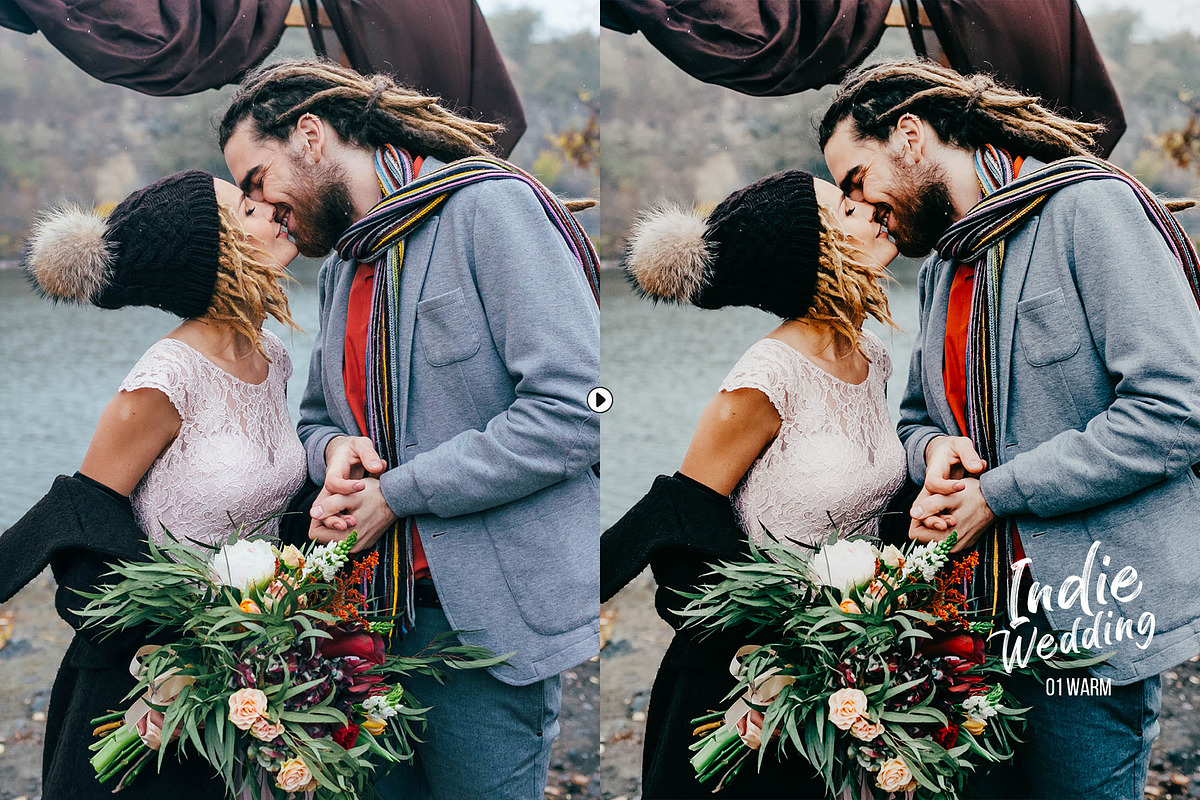 Indie Wedding Presets - LR-PS-Mobile preview 2