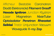 Trinket inktrap font, a Sans Serif Font by Letradora (Thumbnail 4 of 10)