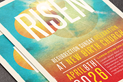 Risen Church Flyer Template | Canva, a Flyer Template by loswl (Thumbnail 5 of 5)