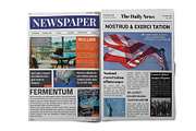 Newspaper Mockup, a Product Mockup by Mockupfit (Thumbnail 7 of 9)