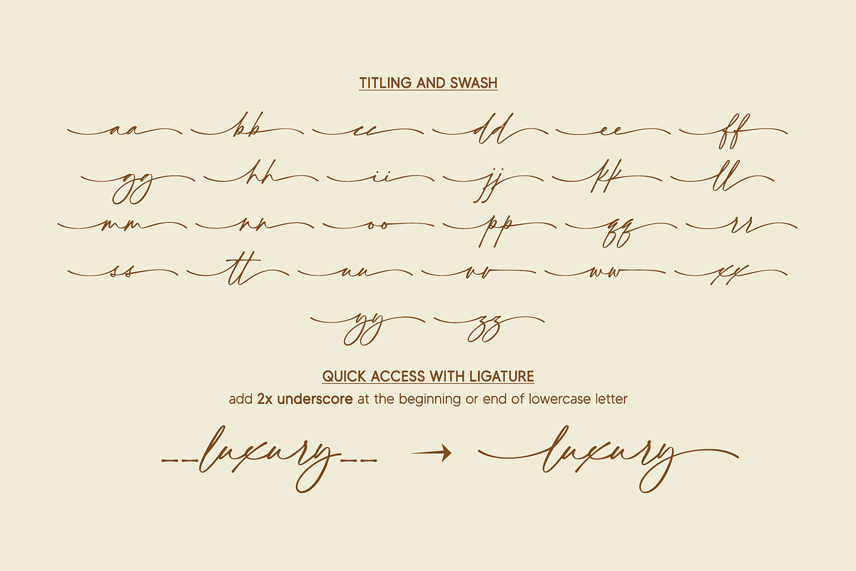 Enthralling | Elegant Script, a Script Font by Lemonthe (Photo 5 of 7)