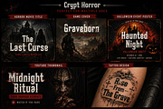 Crypt Horror, a Slab Serif Font by Wow Magic (Thumbnail 2 of 5)