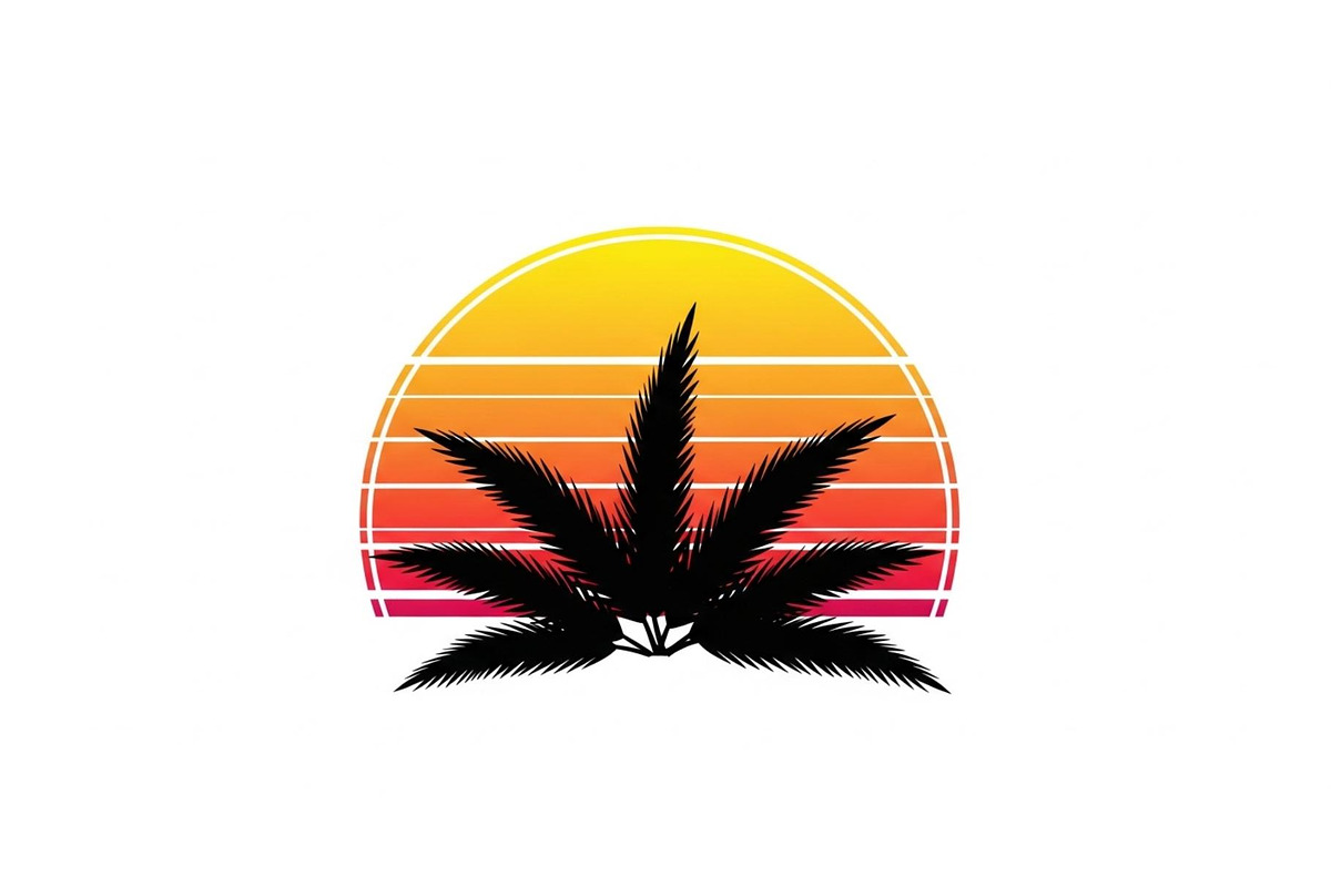 Desert Sunset Landscape Bundle, an Illustration by yasushie (Photo 8 of 31)
