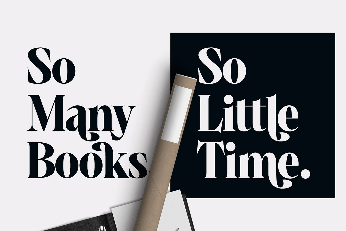 Ex Libris Flared Serif, a Serif Font by Fenotype (Photo 5 of 11)