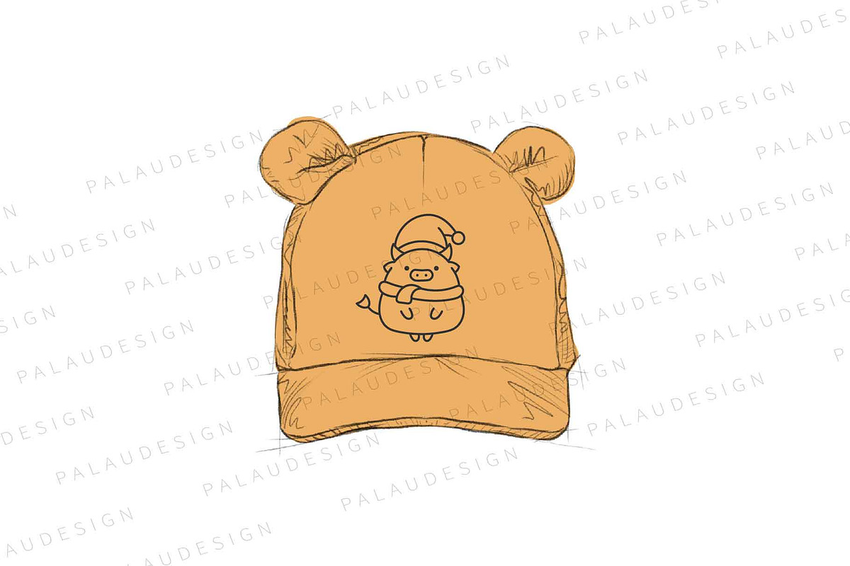 Cute Kawaii Cow Bundle, an Animal Illustration by Palau (Photo 6 of 12)