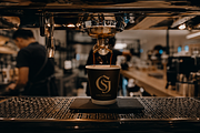 CSJ Monogram Logo Coffee Shop, a Branding & Logo Template by Atlantis X Nurman Arbai (Thumbnail 3 of 3)