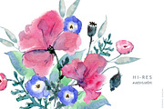 Moorish Lawn graphic set., an Illustration by Dinkoobraz (Thumbnail 6 of 17)