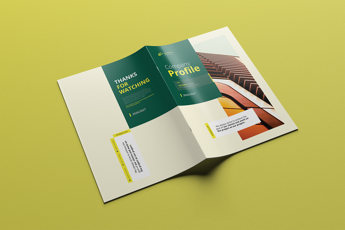 Company Profile, a Brochure Template by WOWPro (Photo 10 of 10)