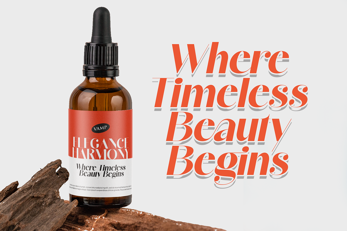 Mirage Timeless Sans Serif Font, a Sans Serif Font by Vampstudio (Photo 3 of 13)