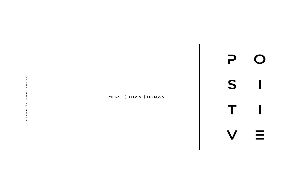 ULTRA - Modern Sans Serif Font preview 2