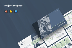 Project Proposal Presentation, a Presentation Template by JetzTemplates